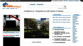 What Fotobanka.cz website looked like in 2016 (8 years ago)
