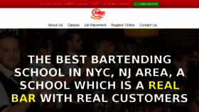 What Famousbartending.com website looked like in 2016 (8 years ago)