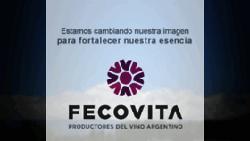 What Fecovita.com website looked like in 2016 (8 years ago)