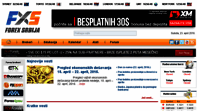 What Forexsrbija.rs website looked like in 2016 (8 years ago)