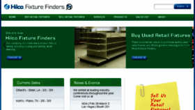 What Fixturefinders.com website looked like in 2016 (8 years ago)