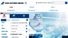 What Flychinasouthern.com website looked like in 2016 (9 years ago)