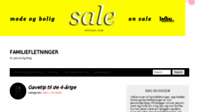 What Familiefletninger.dk website looked like in 2016 (8 years ago)