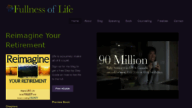 What Fullnessoflife.com website looked like in 2016 (8 years ago)