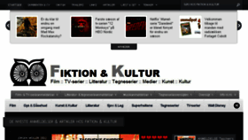 What Fiktionogkultur.dk website looked like in 2016 (7 years ago)