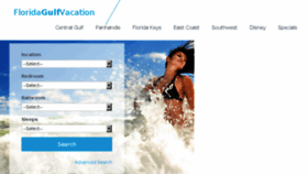 What Floridagulfvacation.com website looked like in 2016 (7 years ago)