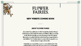 What Flowerfairies.com website looked like in 2016 (8 years ago)