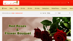 What Flowersentiments.com website looked like in 2016 (8 years ago)