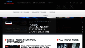 What Fordperformancegroup.com website looked like in 2016 (8 years ago)