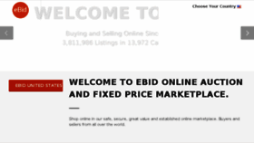 What Four.ebid.net website looked like in 2016 (8 years ago)