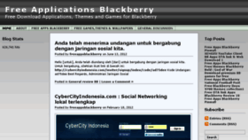 What Freeappsblackberry.wordpress.com website looked like in 2016 (8 years ago)