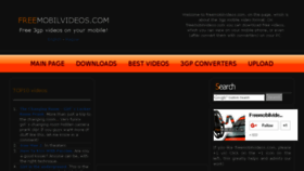 What Freemobilvideos.com website looked like in 2016 (7 years ago)