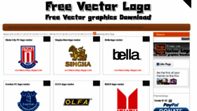 What Freevectorlogo.blogspot.com website looked like in 2016 (8 years ago)