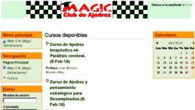 What Formacion.chessmagic.net website looked like in 2016 (8 years ago)