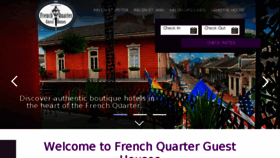 What Frenchquarterguesthouses.com website looked like in 2016 (7 years ago)