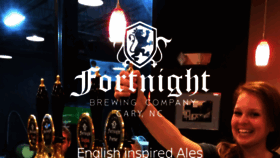 What Fortnightbrewing.com website looked like in 2016 (8 years ago)