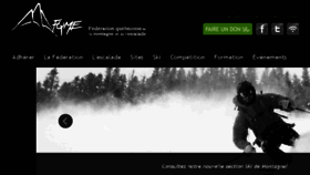 What Fqme.qc.ca website looked like in 2016 (8 years ago)