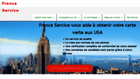 What Franceservice.com website looked like in 2016 (8 years ago)