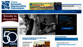 What Fresnoeoc.org website looked like in 2016 (7 years ago)