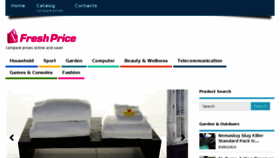 What Freshprice.co.uk website looked like in 2016 (10 years ago)
