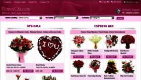 What Flowerciti.com website looked like in 2016 (8 years ago)