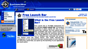What Freelaunchbar.com website looked like in 2016 (8 years ago)