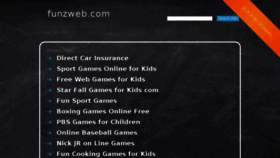 What Funzweb.com website looked like in 2016 (8 years ago)