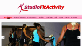 What Fitactivity.cz website looked like in 2016 (8 years ago)