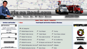 What Fixonroad.com website looked like in 2016 (7 years ago)