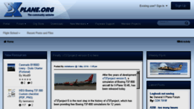 What Forums.x-plane.org website looked like in 2016 (8 years ago)