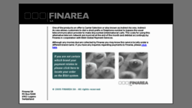 What Finarea.ch website looked like in 2016 (8 years ago)