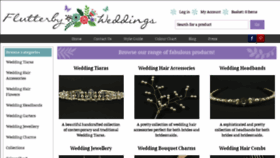 What Flutterbyweddings.co.uk website looked like in 2016 (8 years ago)