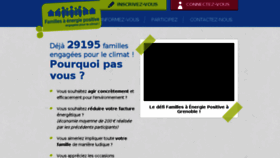 What Familles-a-energie-positive.fr website looked like in 2016 (7 years ago)