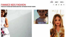 What Fannicefashion.com website looked like in 2016 (8 years ago)