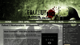 What Fallout-hq.de website looked like in 2016 (7 years ago)