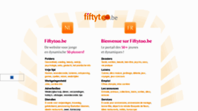What Fiftytoo.be website looked like in 2016 (7 years ago)