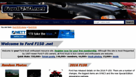 What Fordf150.net website looked like in 2016 (10 years ago)