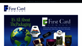 What Firstcardco.com website looked like in 2016 (7 years ago)