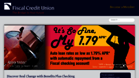 What Fiscal.com website looked like in 2016 (7 years ago)