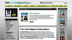 What Freetrademagazines.com website looked like in 2016 (7 years ago)