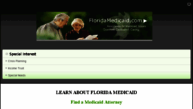 What Floridamedicaid.com website looked like in 2016 (7 years ago)