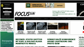 What Focusclub.cz website looked like in 2016 (7 years ago)