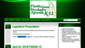 What Fgdnk12.org website looked like in 2016 (7 years ago)