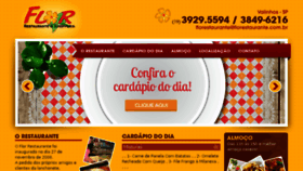 What Florestaurante.com.br website looked like in 2016 (8 years ago)