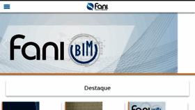What Fani.com.br website looked like in 2016 (7 years ago)