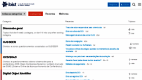 What Forum.ibict.br website looked like in 2016 (8 years ago)