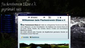 What Fischereivereinellzee.de website looked like in 2016 (7 years ago)
