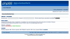 What Forum.mieterschutzbund-berlin.de website looked like in 2016 (8 years ago)