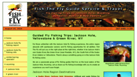 What Fishthefly.com website looked like in 2016 (7 years ago)