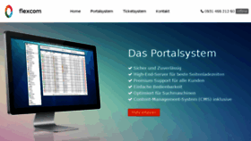 What Flex-solutions.de website looked like in 2016 (9 years ago)